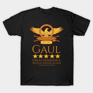 Julius Caesar - Gaul - Ancient Roman History Meme - SPQR T-Shirt